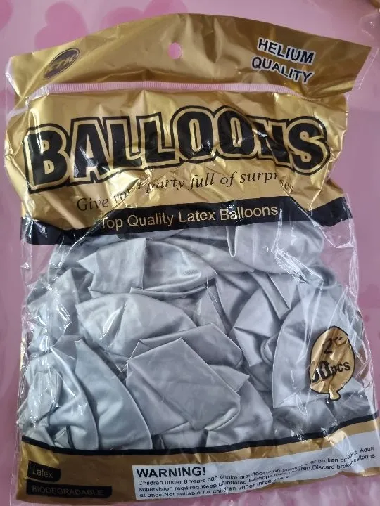 GLOBO CROMADO PLAYEADO #12 (50 UNIDADES)