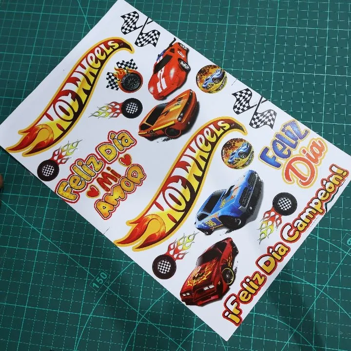 STICKER HOTWHEELS MOD 2
