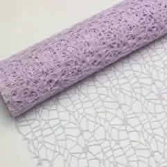 MALLA DISEÑO ARAÑA LILA 1M