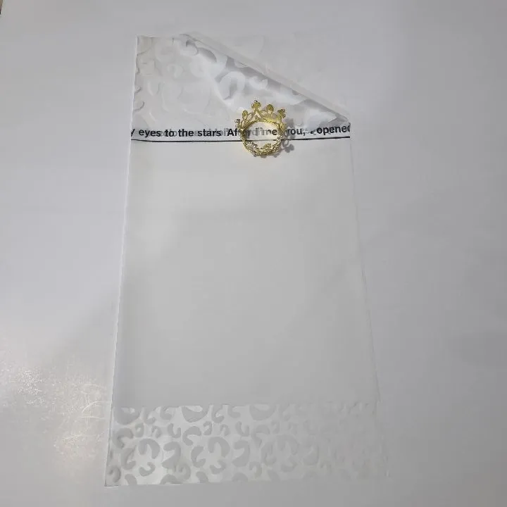 UNIDAD PAPEL COREANO BLANCO MOD 58 TRASLÚCIDO