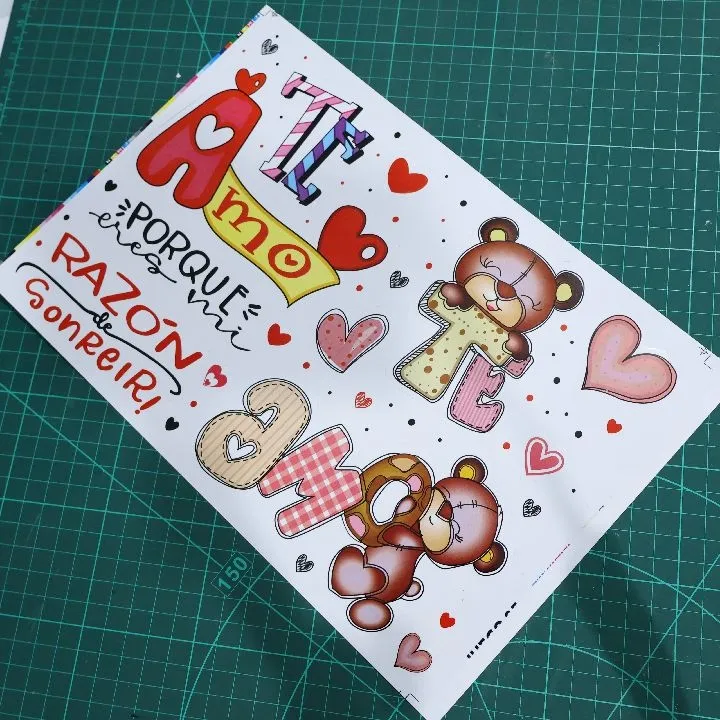 STICKER AMOR MOD 9