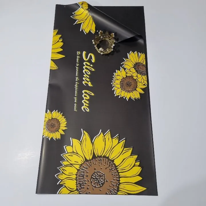 UNIDAD PAPEL COREANO NEGRO GIRASOL MATE