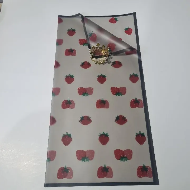 UNIDAD PAPEL COREANO FRESITA NEGRO TRASLÚCIDO