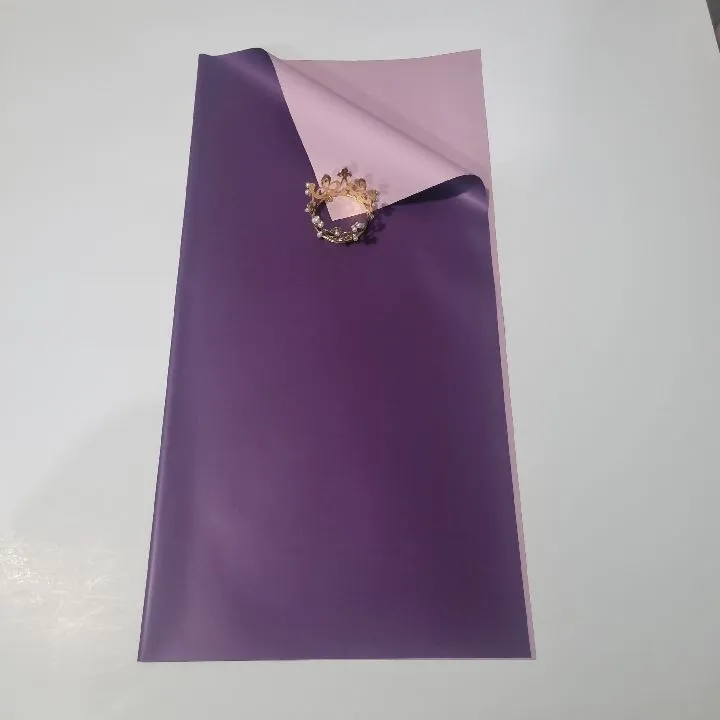 UNIDAD PAPEL COREANO MORADO REVERSO LILA MATE