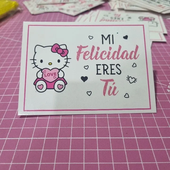 TARJETA DE AMOR MOD LD3 12CMX 9CM