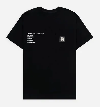 BULLISH - CAMISETA RESIN REGULAR NEGRA