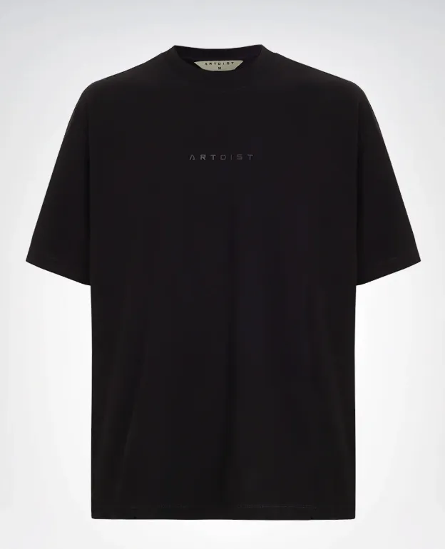 ARTDIST - Portico Black Oversize Fit T-Shirt