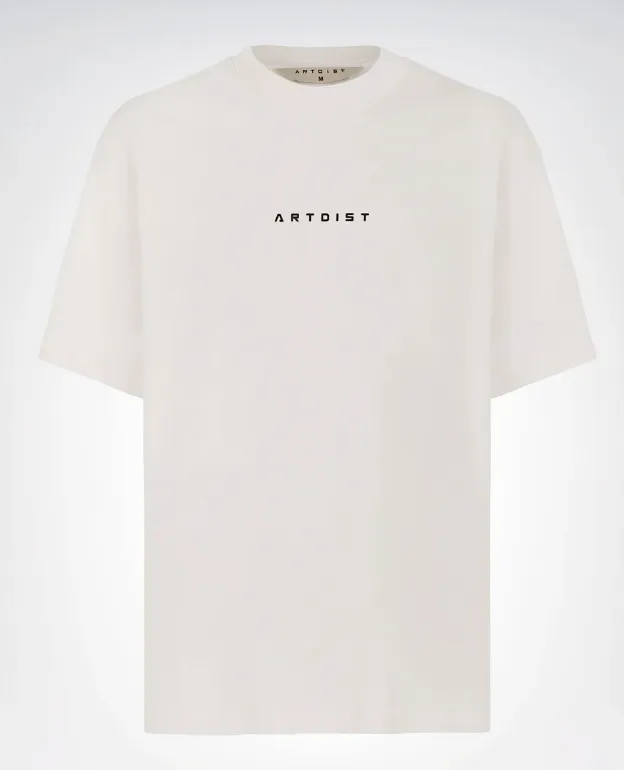 ARTDIST - Portico Ivory Oversize Fit T-Shirt