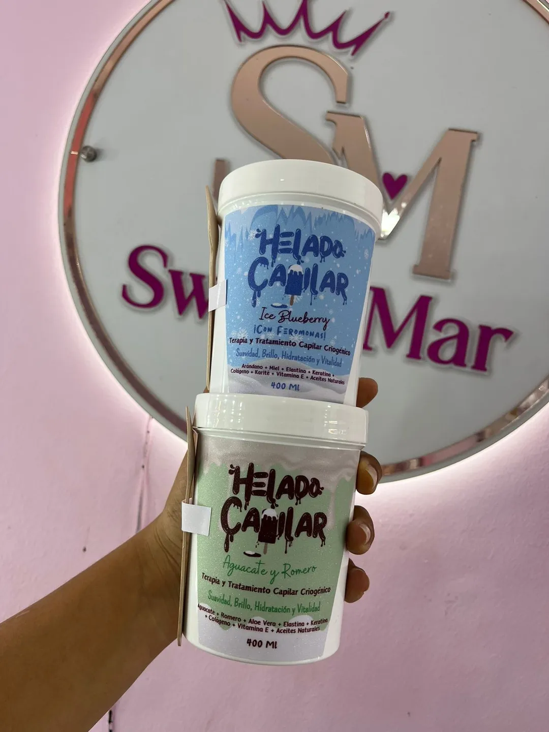 Helado capilar , recupera tu cabello