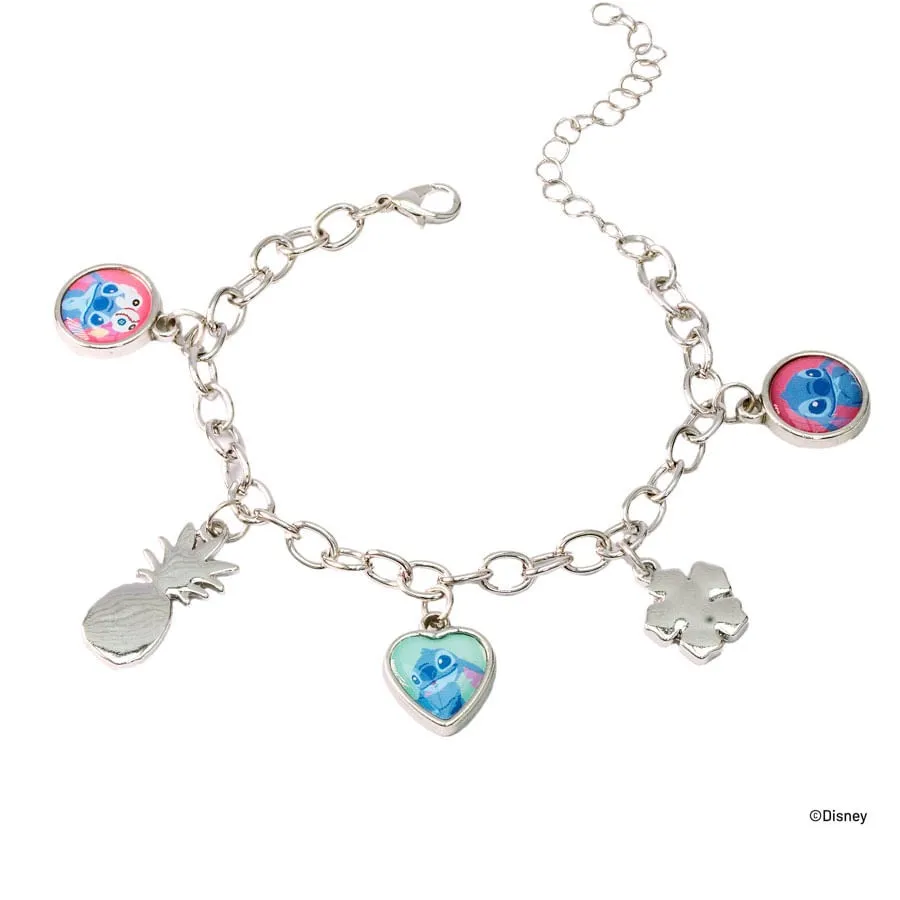 Trendy  -  Pulsera Plateada Stitch 