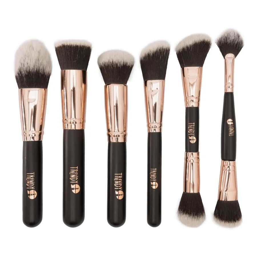 Trendy  - Kit Brochas Clásico Negro