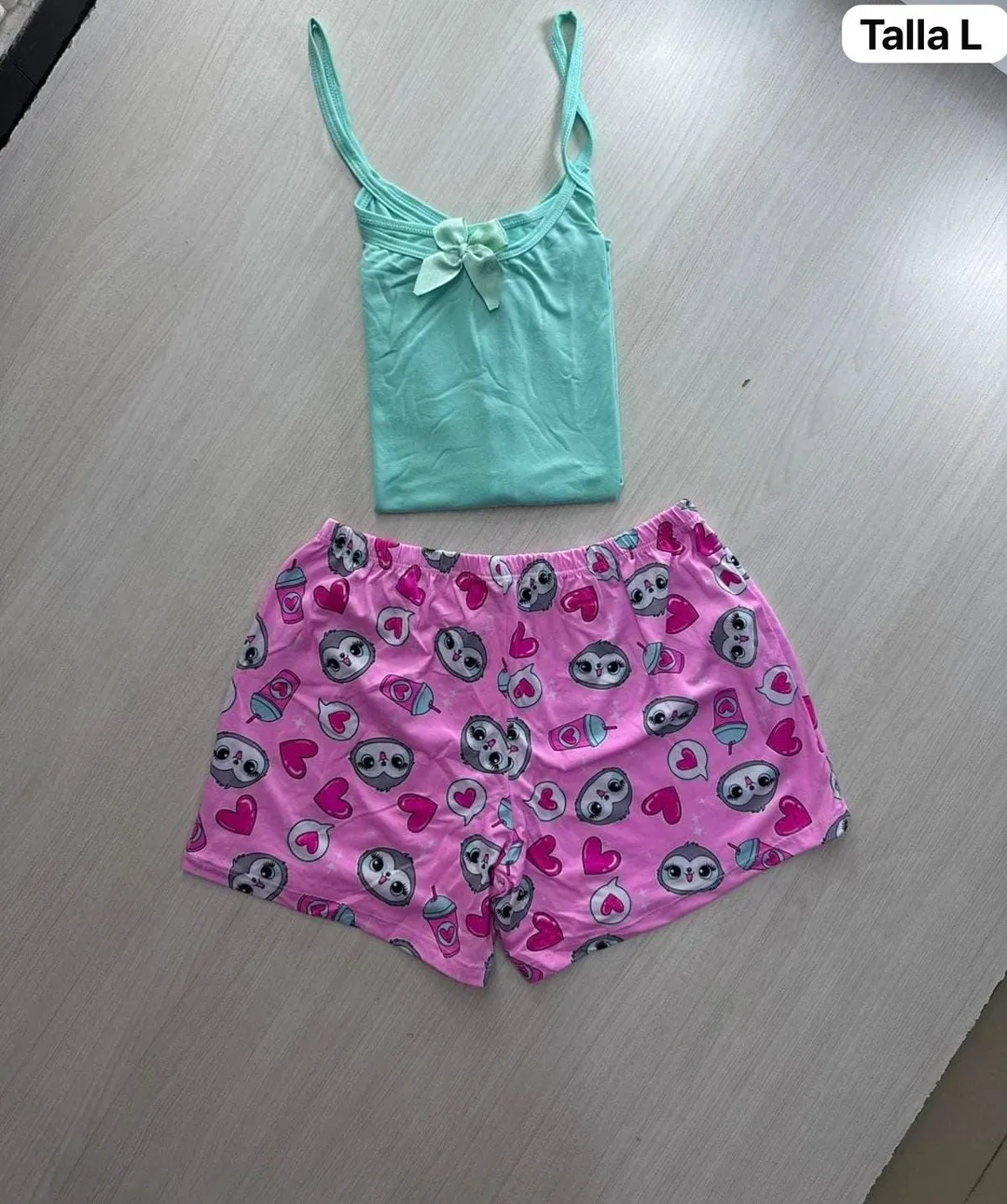 Pijama Short sencillo NEW