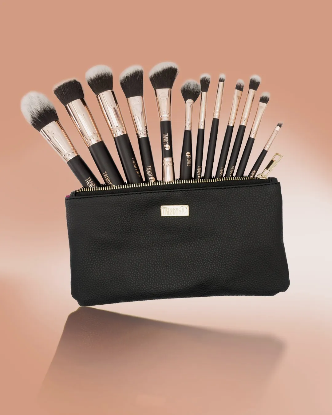 Trendy  - Kit Brochas Clásico Negro