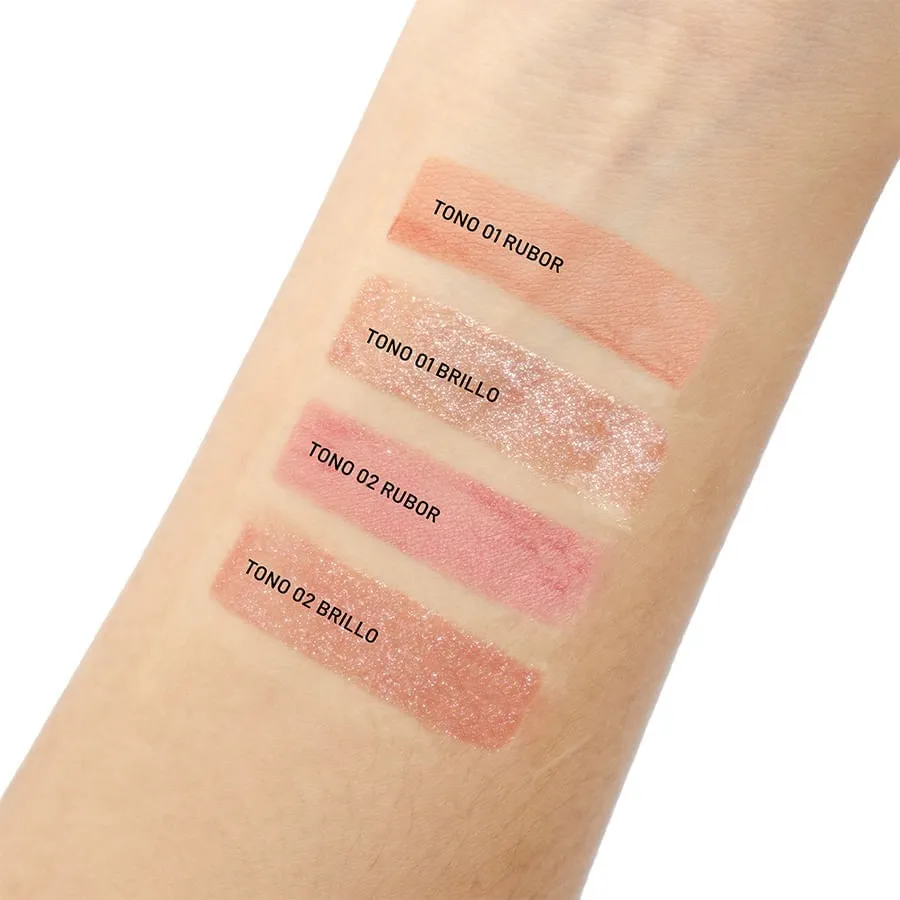 Trendy  - Kit rubor y gloss pinky news