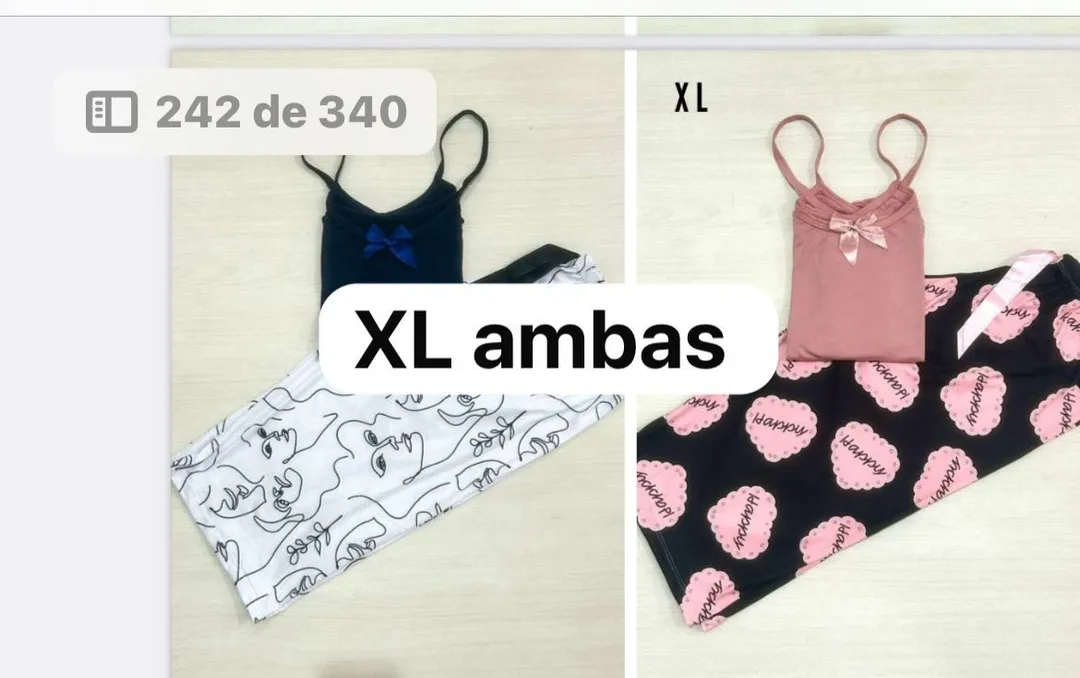 Capri estampado pijama 