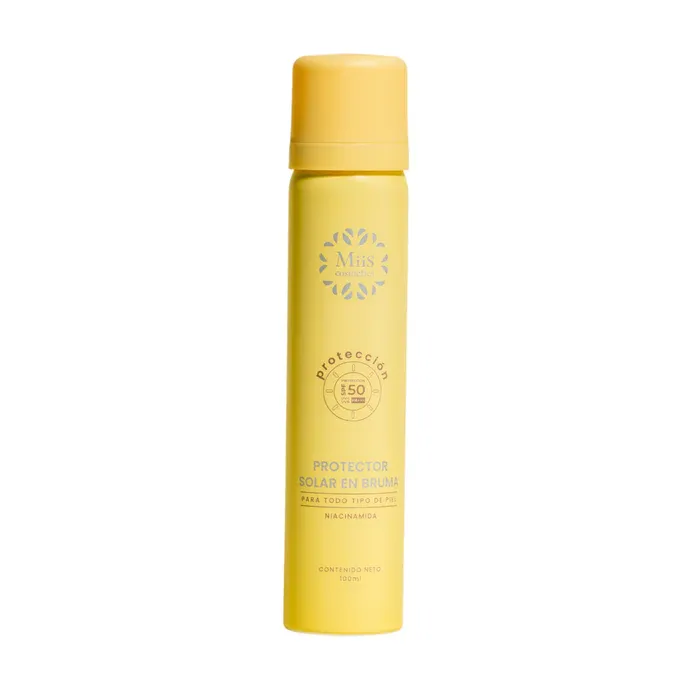 protector solar en bruma miis cosmetics
