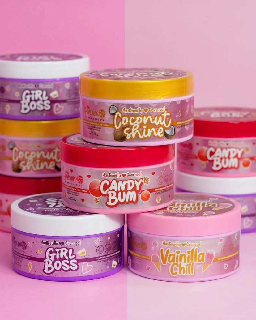 Mantequilla corporal (candybum, girl, coco, vainilla, champagne, watermelon)