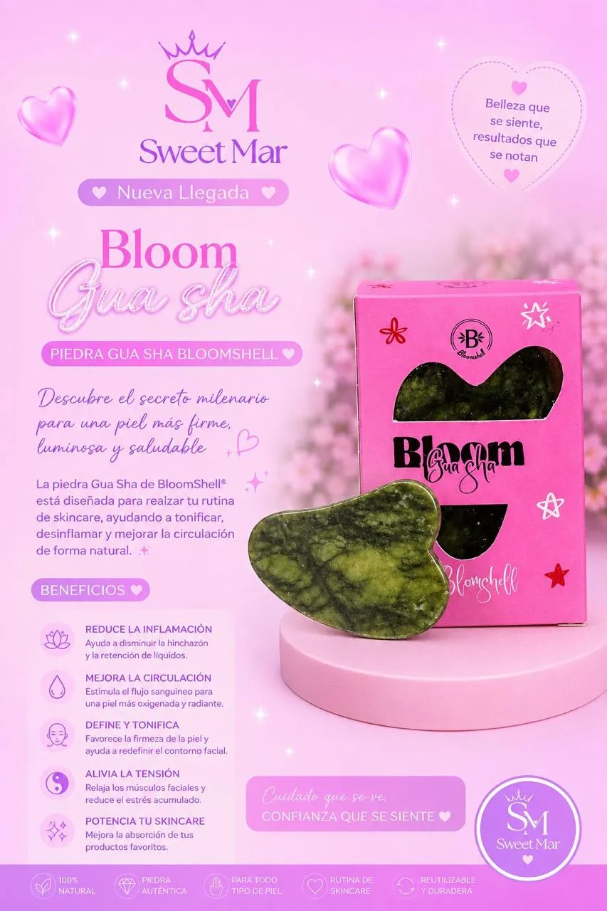 piedra guasha bloomshell