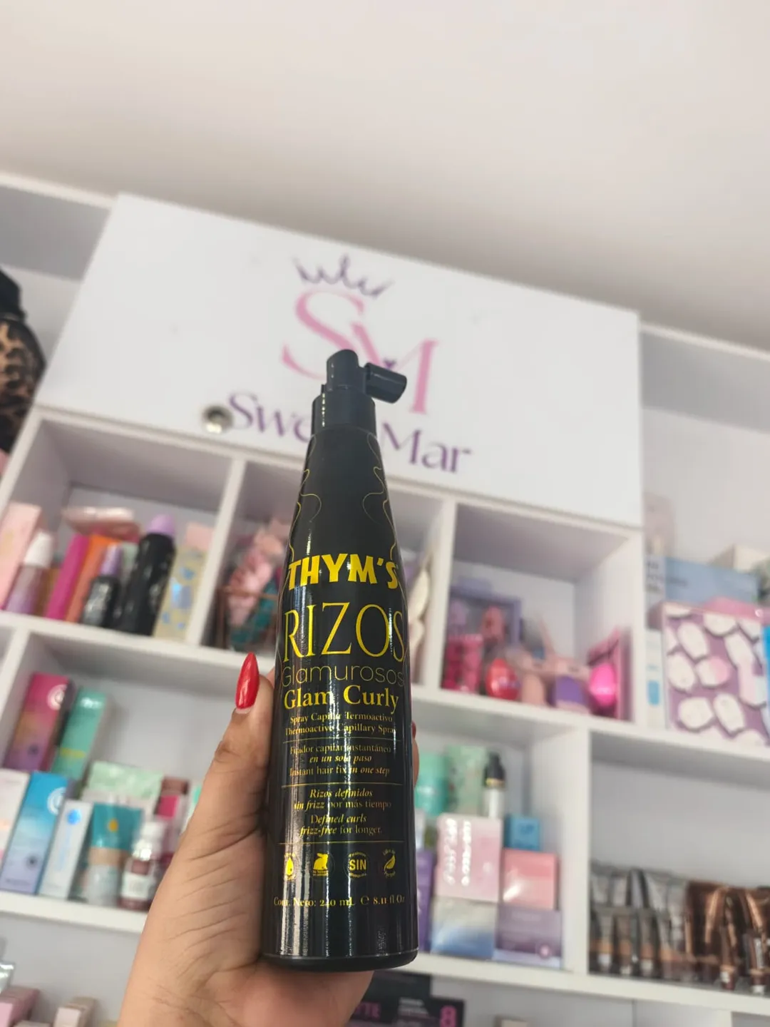 rizos glamurosos thyms pote