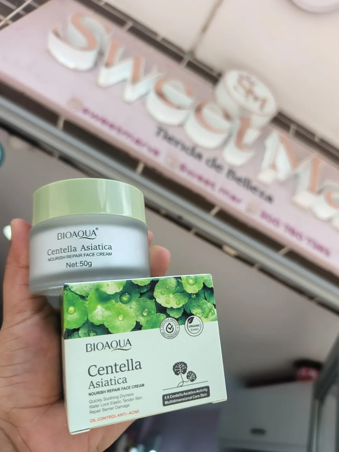 crema regeneradora centella aciatica