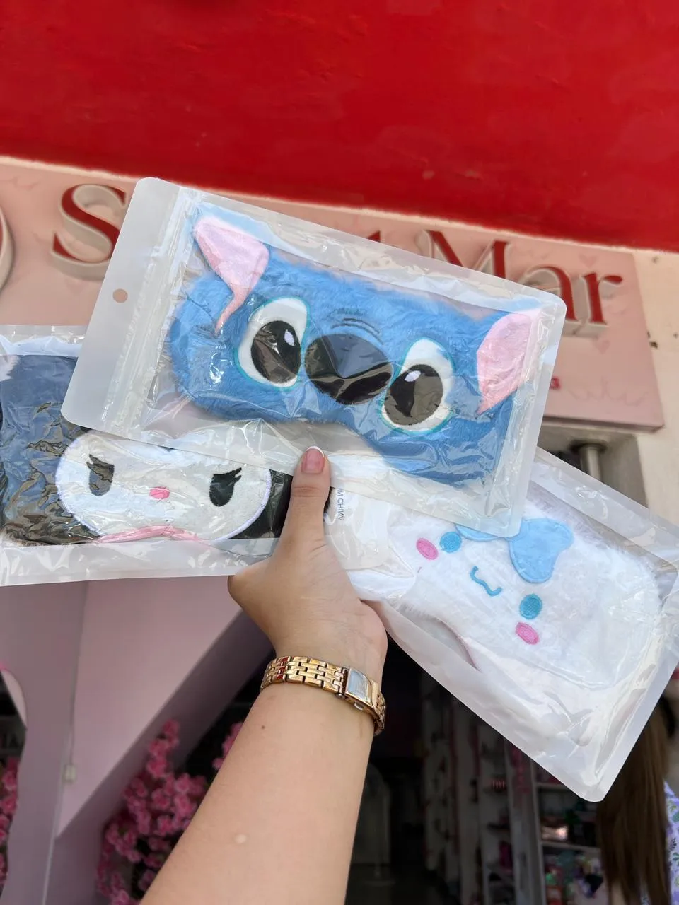 antifaz ´personajes peluche