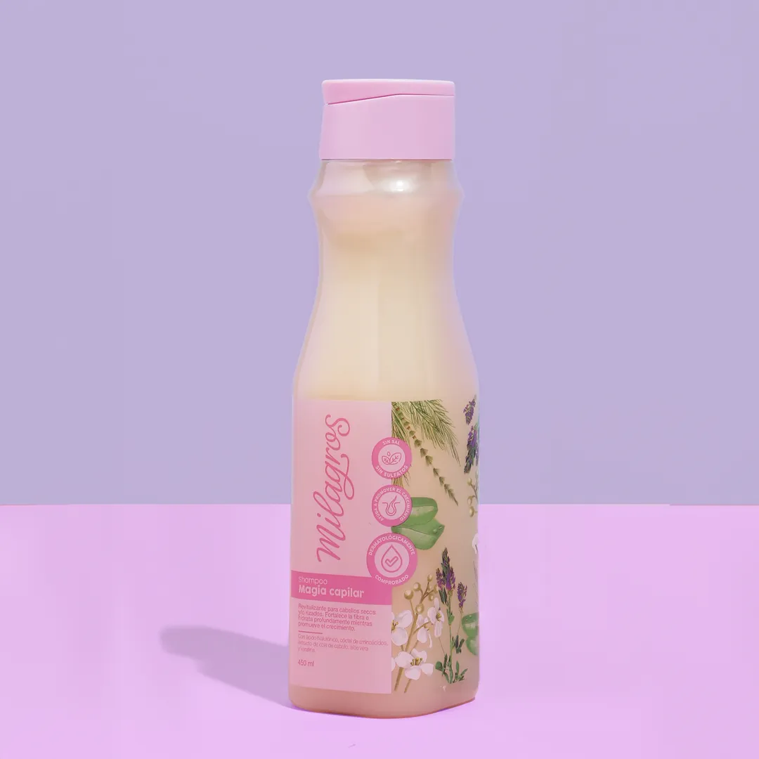 Shampoo magia con acido hialuronico milagros