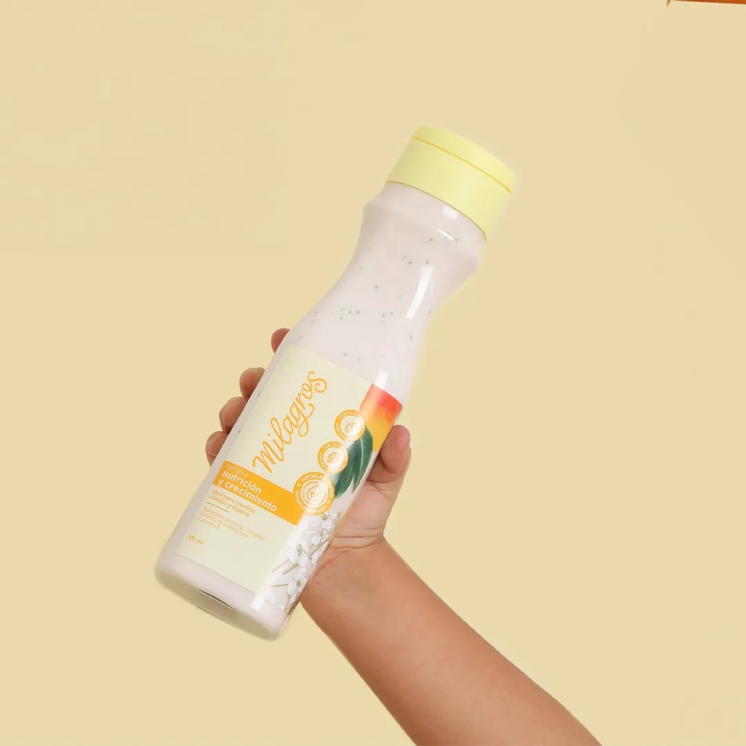 Milagros - Tratamiento nutricion y crecimiento rizos milagros