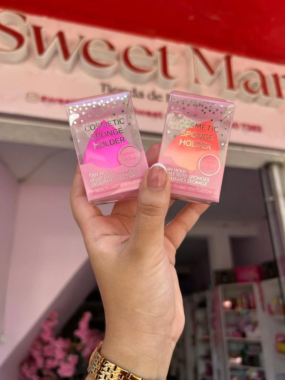 beauty blender ruby face