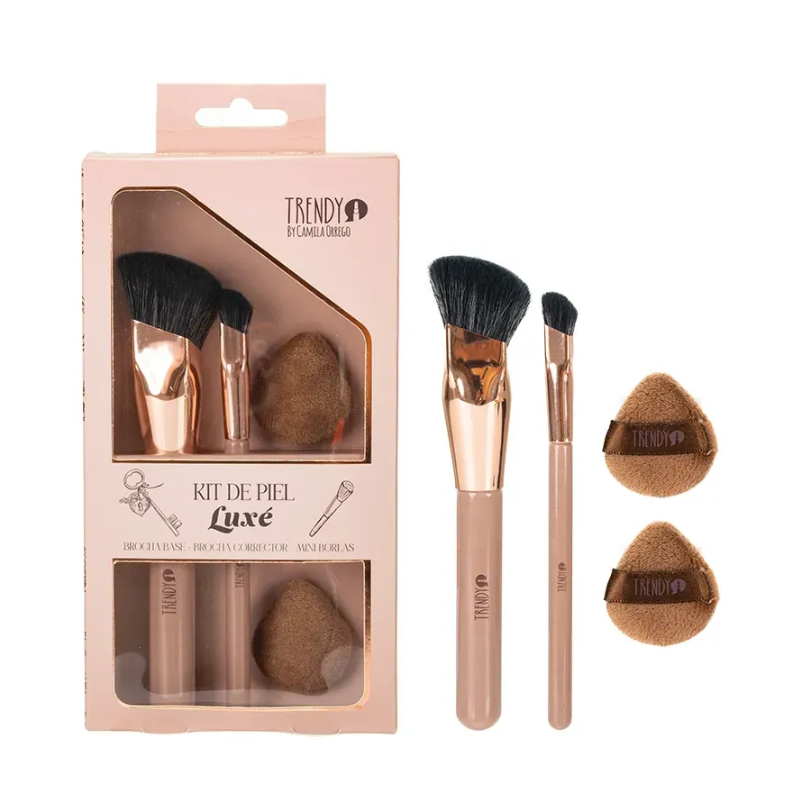 Kit brochas piel luxe