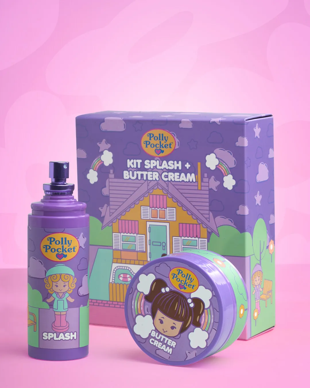 Kit splash y crema polly pocket