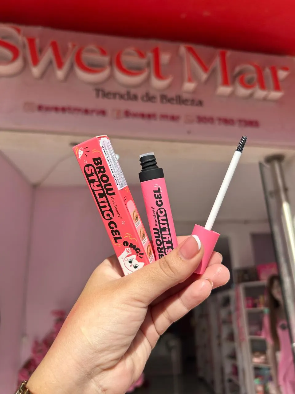 gel fijador de cejas caty