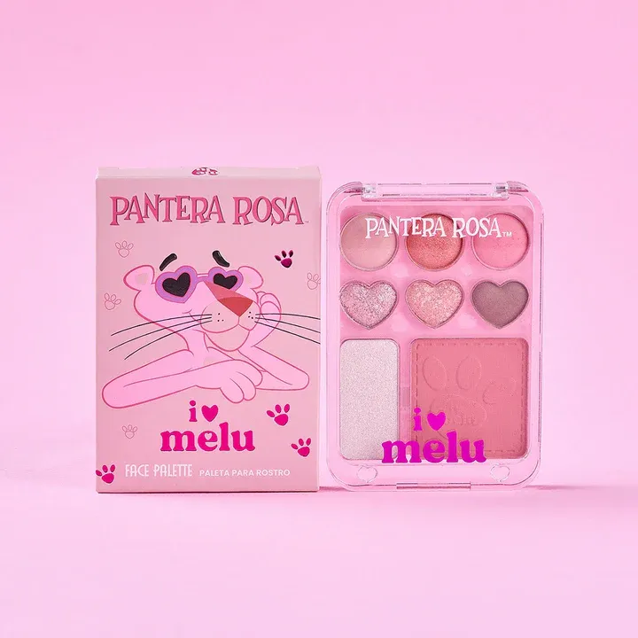 Ruby rose  - PALETA PARA ROSTRO VELVET PINK PANTERA