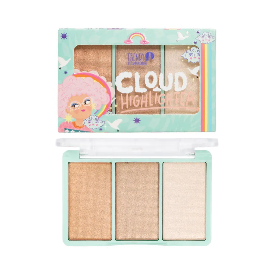 iluminador en trio cloud trendy