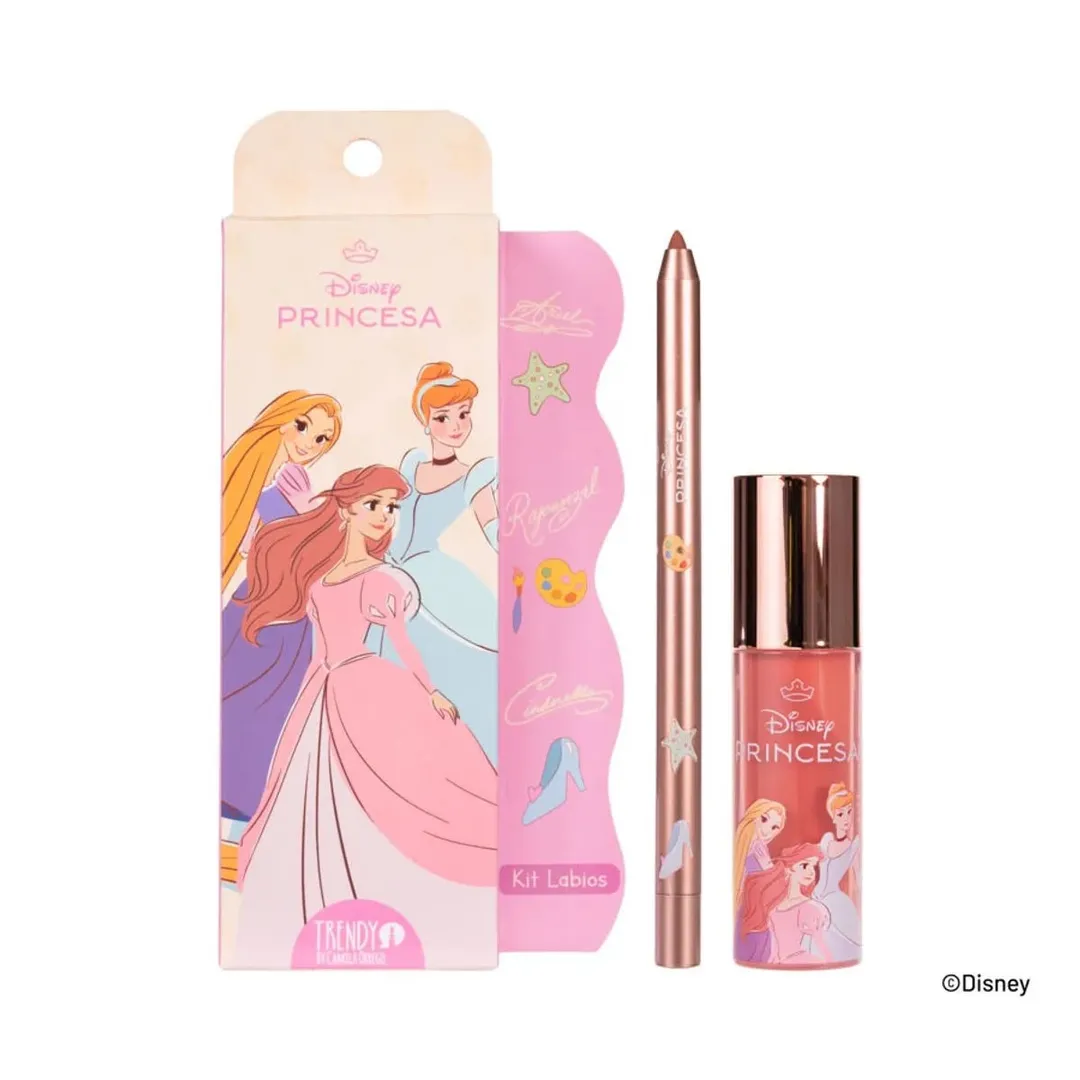 Trendy  - Kit Labios Gloss Princesas 