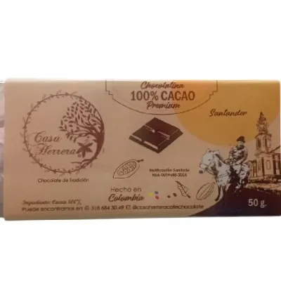 chocolatina de cacao puro