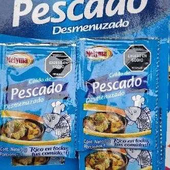 sobres de pescado