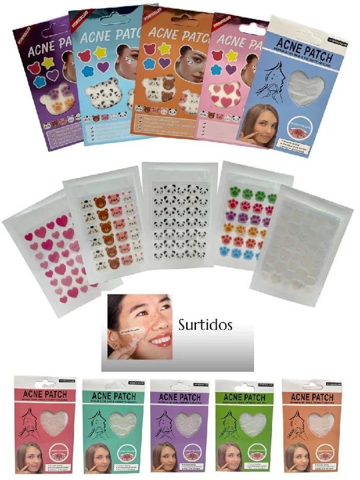 MORATTA COSMETICS - PARCHE ANTI ACNE CON DISEÑO DE FIGURAS VARIADAS H09734