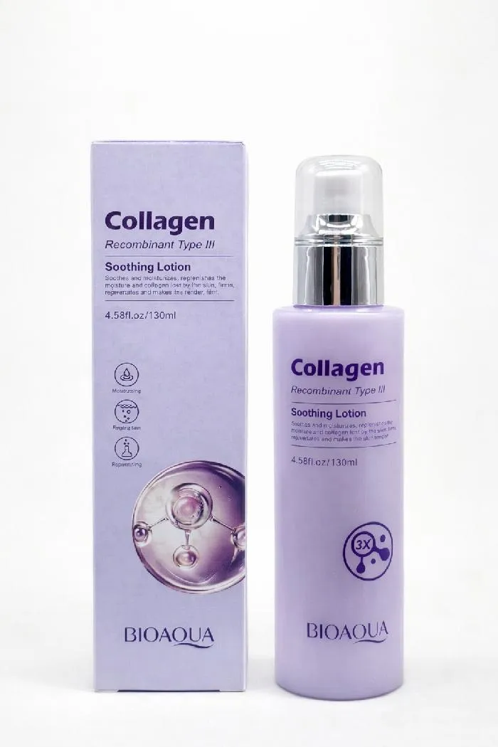 BIOAQUA - LOCION FACIAL CALMANTE Y REJUVENECEDORA DE COLAGENO BIOAQUA BQY86570