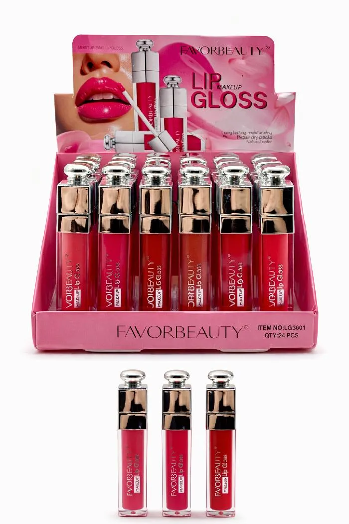 LIP GLOSS LONG LASTING REPARADOR E HIDRATANTE LG3601