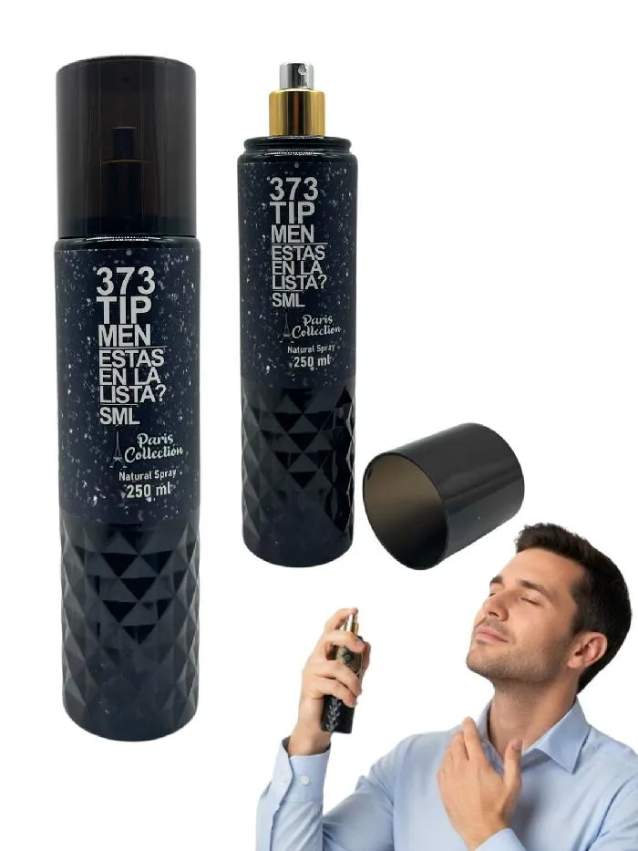 PERFUME DIAMANTADO PARA CABALLERO 373 TIP MEN X 250ML 