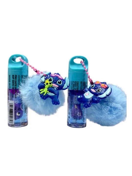 MORATTA COSMETICS - LIP GLOSS MAGICO CON APLICADOR MAXI VERSION STITCHS + POMPON S5006