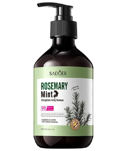 SADOER - SHAMPOO PARA EL CRECIMIENTO DEL CABELLO CON ROMERO Y MENTA SADOER SD49612