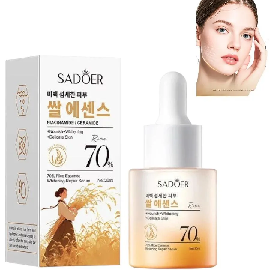 SADOER - SUERO FACIAL HIDRATANTE Y BLANQUEADOR DE ARROZ SD79718