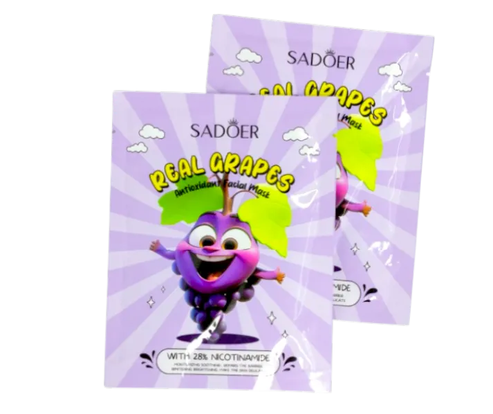 SADOER - MASCARILLA EN VELO ANTIOXIDANTE CON EXTRACTO DE UVA SADOER SD34656