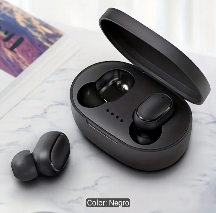 AUDIFONOS INALAMBRICOS TWS CON CARGA RAPIDA EN COLORES SURTIDOS 