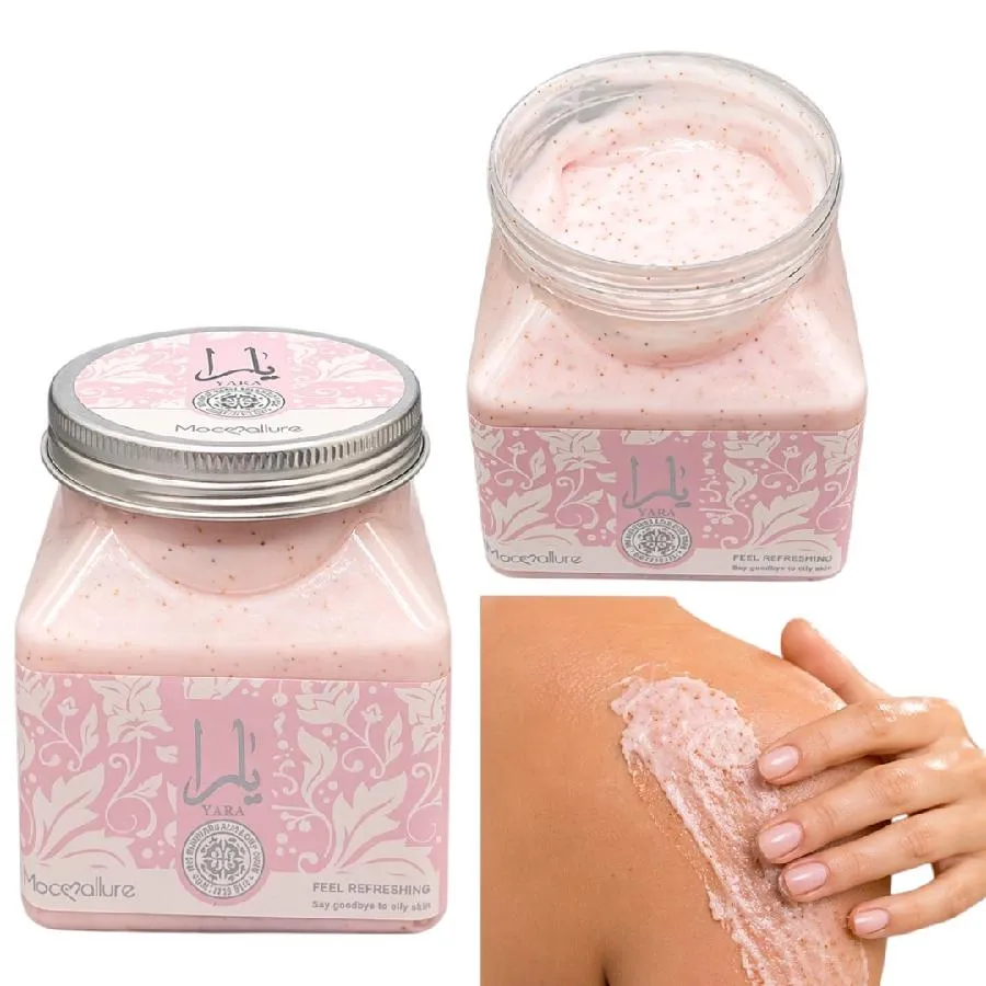 EXFOLIANTE CORPORAL VERSION YARA CON AROMA MOCMALLURE F1023