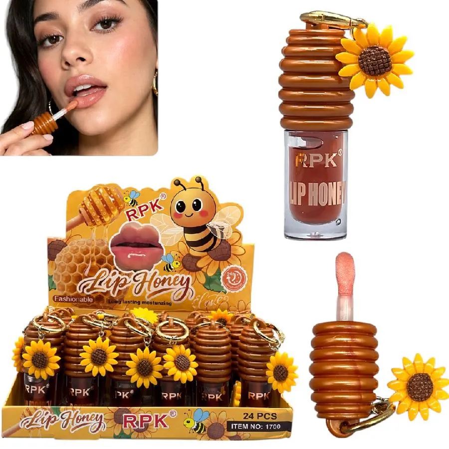LIP OIL HONEY CON DIJE GIRASOL Y APLICADOR MAXI RPK1700