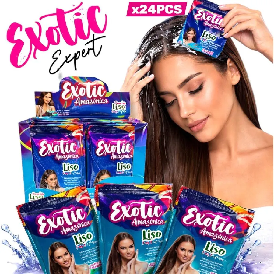 SHAMPOO EN SACHET PARA LISOS ADULTOS CON OLOR A FRUTOS 607005