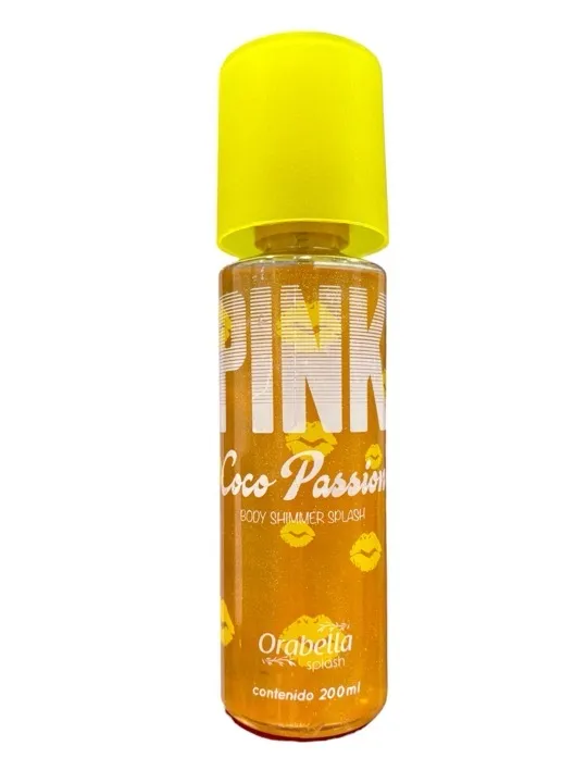 ORABELLA - SPLASH PINK ESCARCHADOS ORABELLA X 200 COCO PASSION TAPA AMARILLA