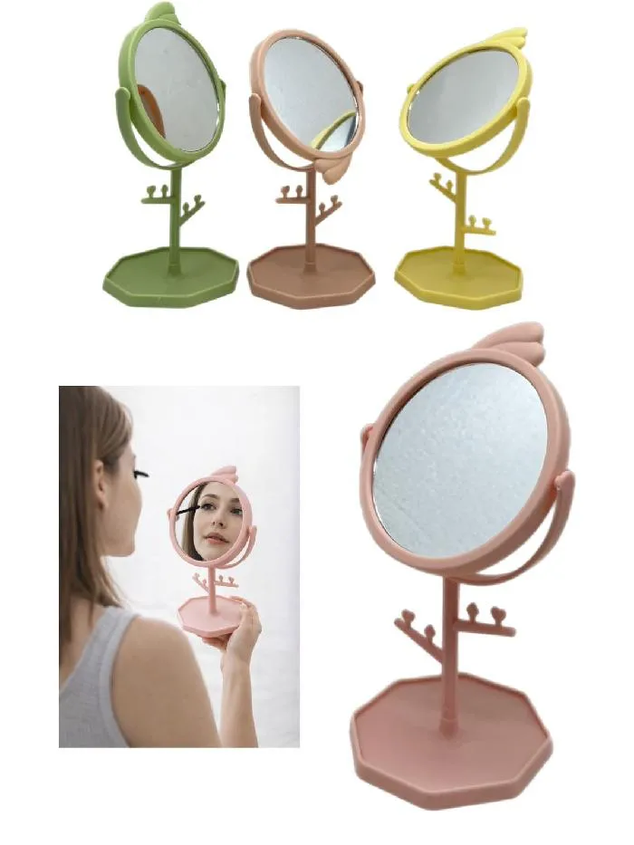 MORATTA COSMETICS - ESPEJO TOCADOR CON BASE EN COLORES SURTIDOS REF: 921